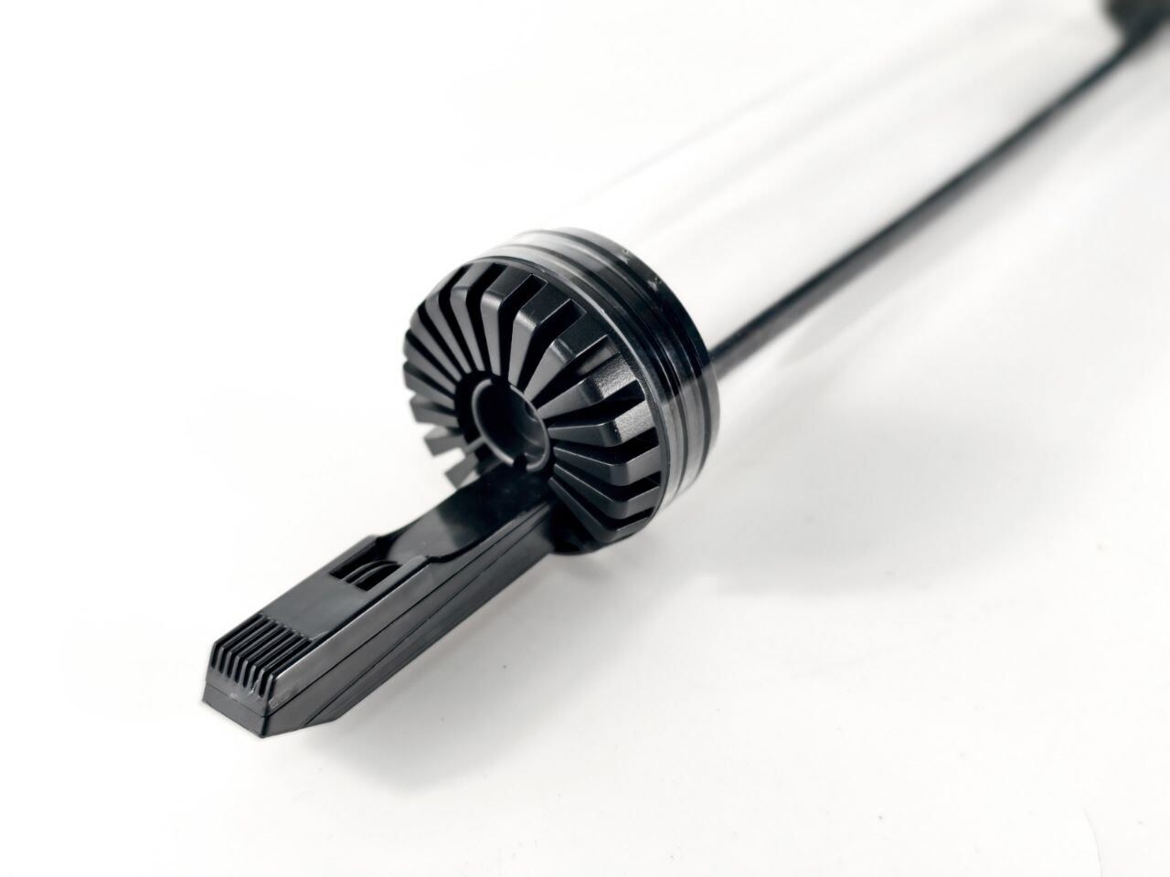Close-up of the RootBeacon mechanical moisture sensor probe