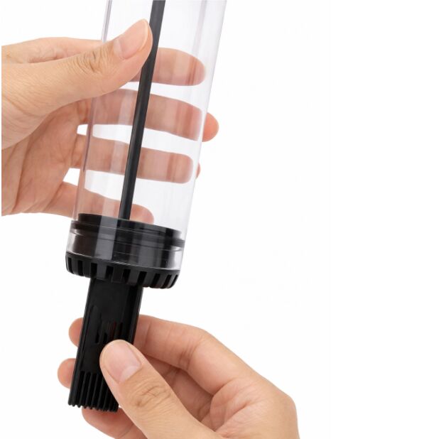 Step 1: Connect the sensor probe to the RootBeacon self-watering tube